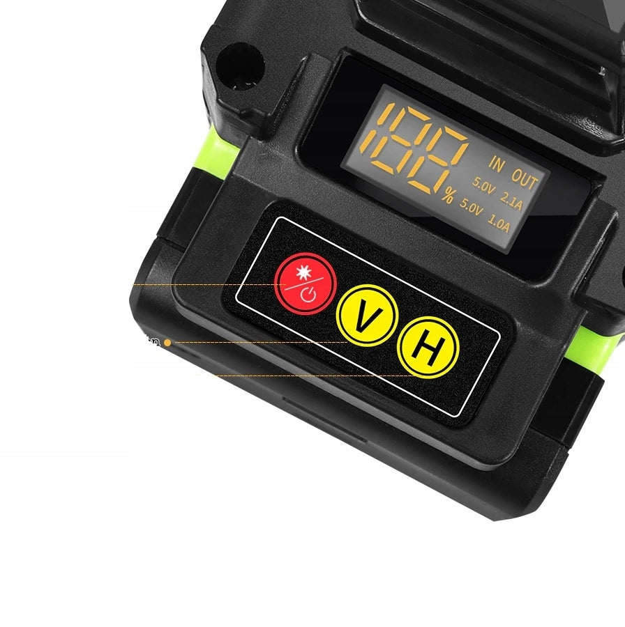 LASER LEVEL 16 LINES CROSS LASER + TRIPOD 150 CM +2AKU SET XXL Model PRO