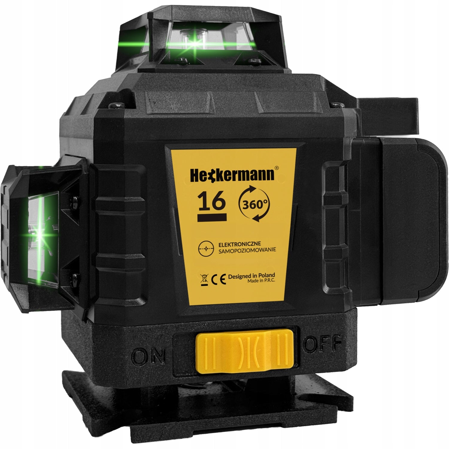 LASER LEVEL 360 PLANE 4D CROSS LASER SELF LEVELING Brand Heckermann