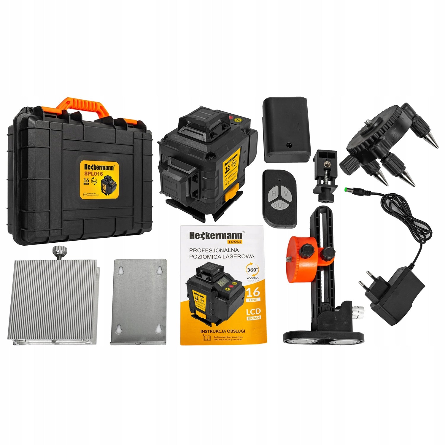 LASER LEVEL 360 PLANE 4D CROSS LASER SELF LEVELING Packaging status original