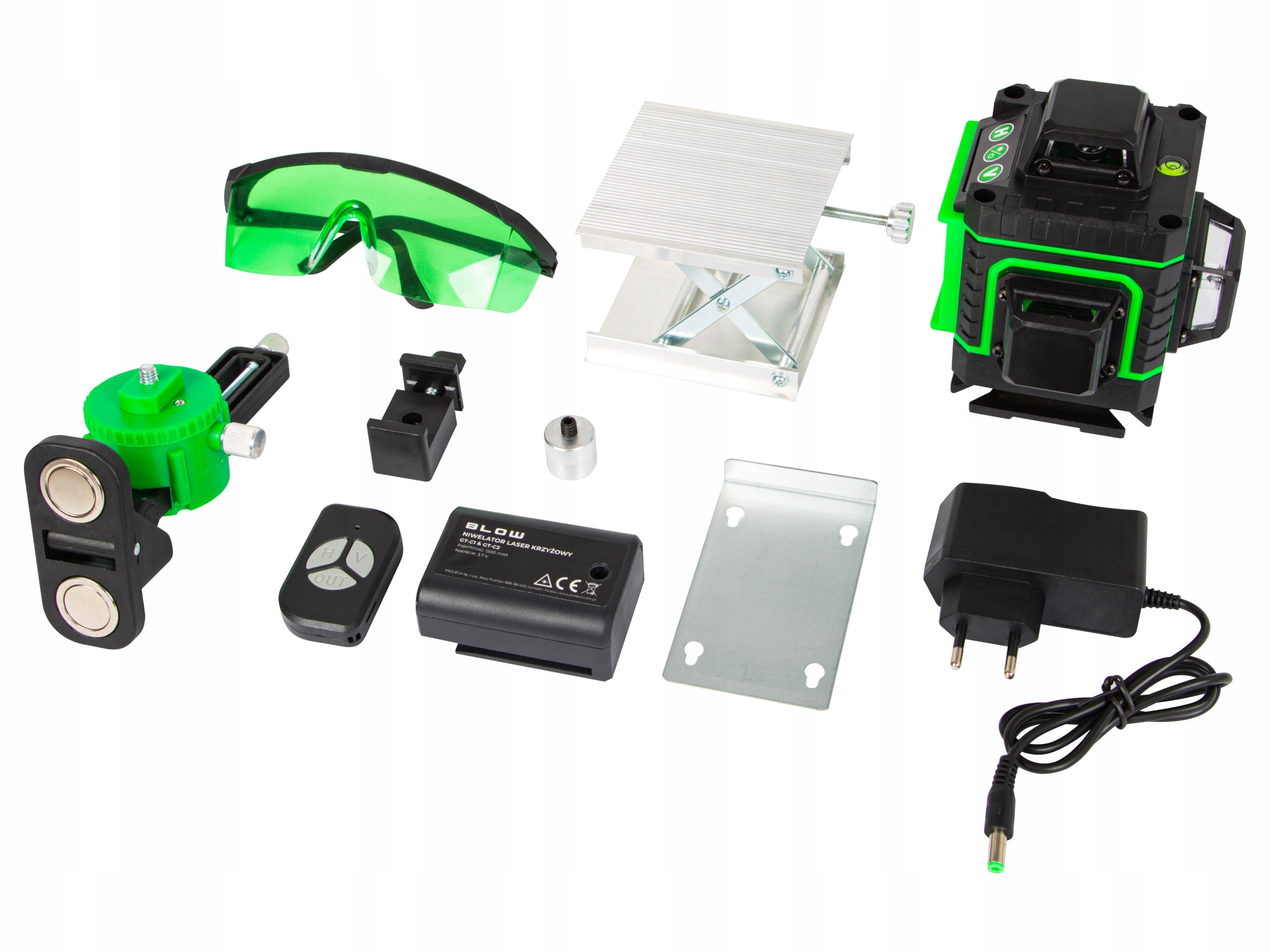 LASER LEVEL 360 PLANE 4D CROSS LASER SET PRO 16 LINES Brand Blow