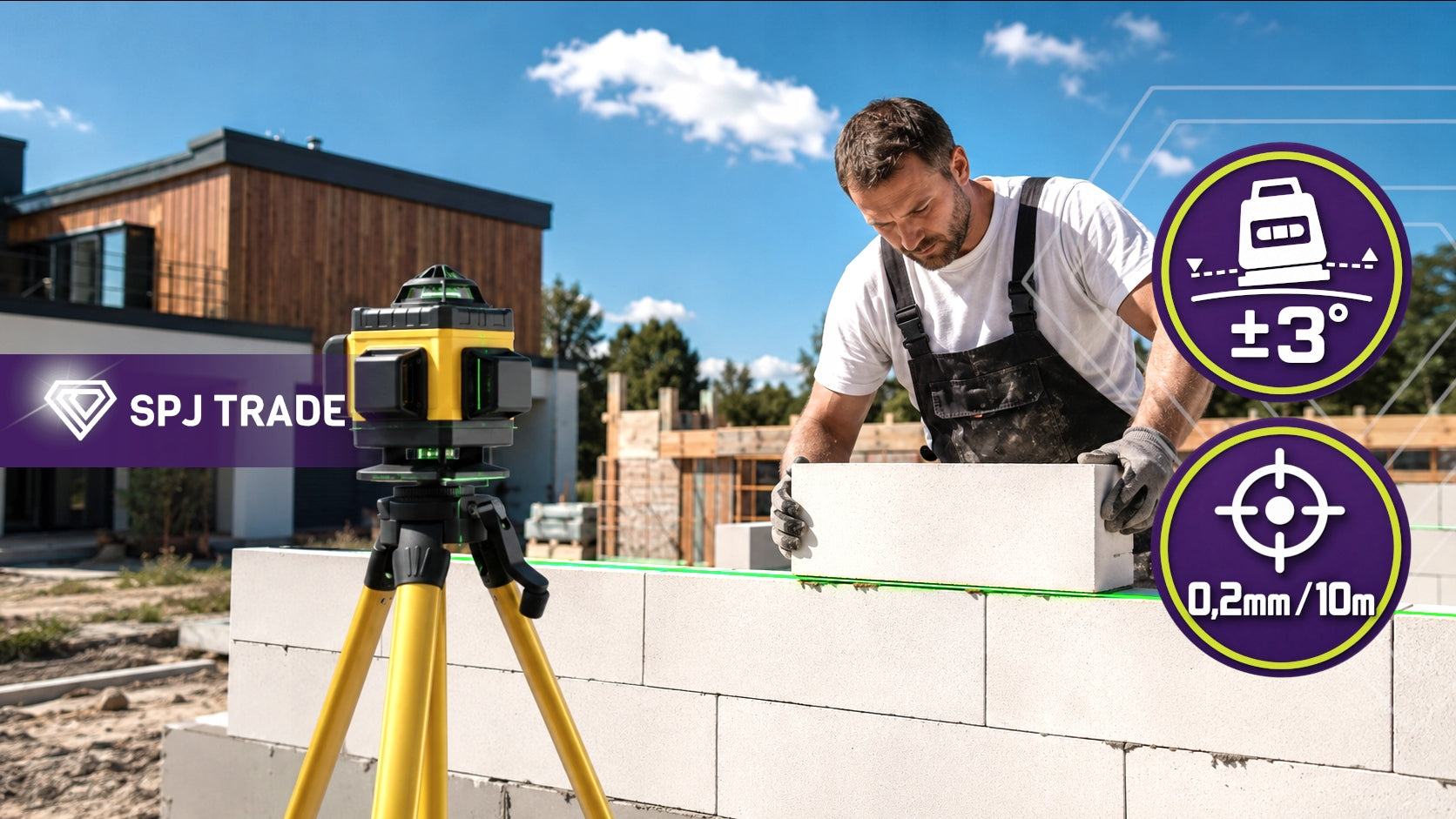 LASER LEVEL 4D LEVEL 16 CROSS LINE 360 LASER TRIPOD SET Manufacturer code laserowy krzyżowy laser płaszczyznowy