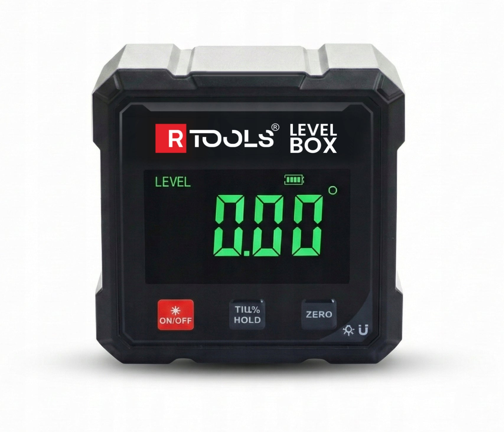LASER LEVEL MAGNETIC PROTRACTOR DIGITAL ANGLE METER INCLINOMETER Width 55 mm