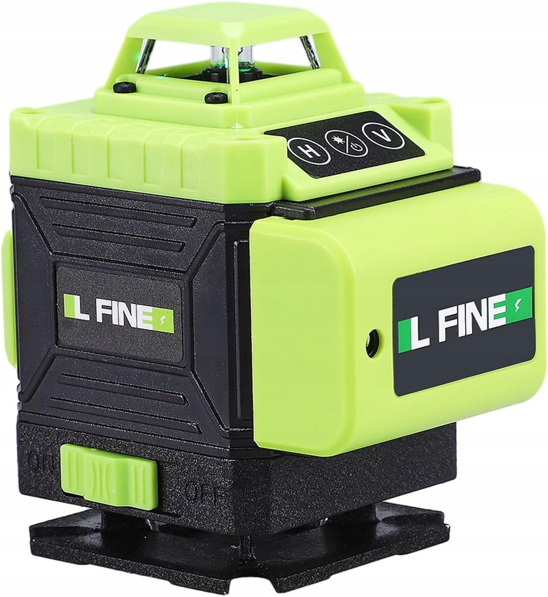 LASER LEVEL SELF-LEVELING CROSS LASER 16 LINES REMOTE CONTROL 2X BATTERY Packaging status original