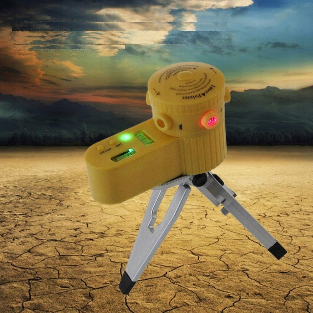 LASER LEVEL SMALL CROSS LASER CONSTRUCTION TRIPOD PLANE Maximum working range 5 m