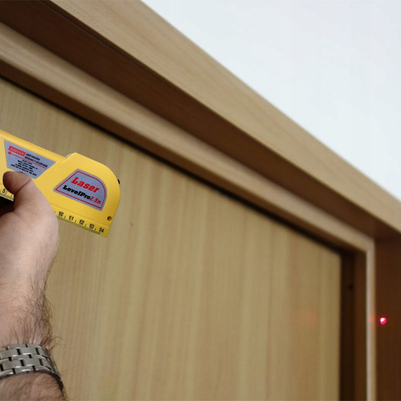 LASER LEVEL WITH MEASURING CUP PRECISION MEASURE 250 cm LASER LED LIBELS INCHES Number of vials 2