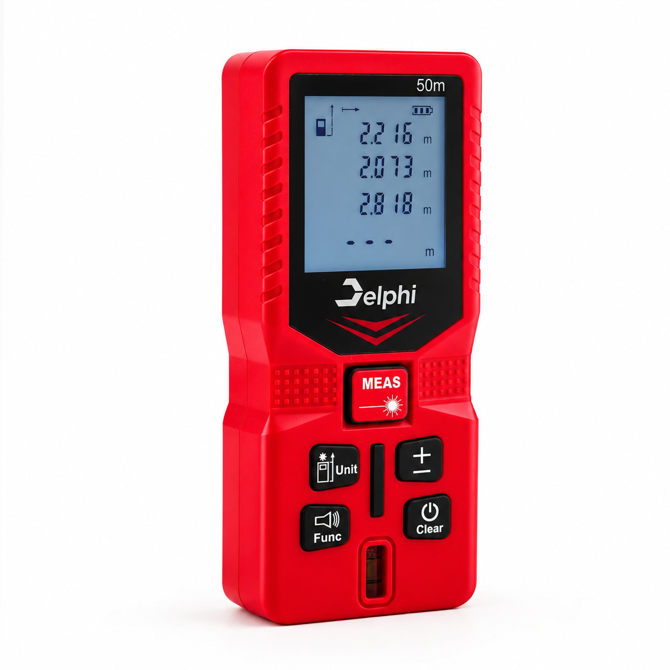 LASER RANGEFINDER 50M DIGITAL SURFACE DISTANCE METER LEVEL LCD Maximum range 31-60 m