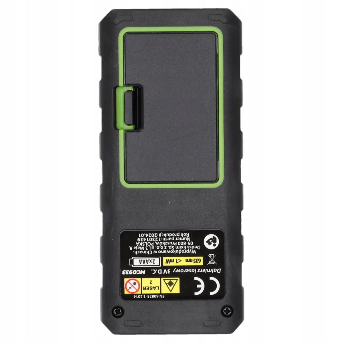 LASER RANGEFINDER 50M MC0933 DEDRA Batteries included yes