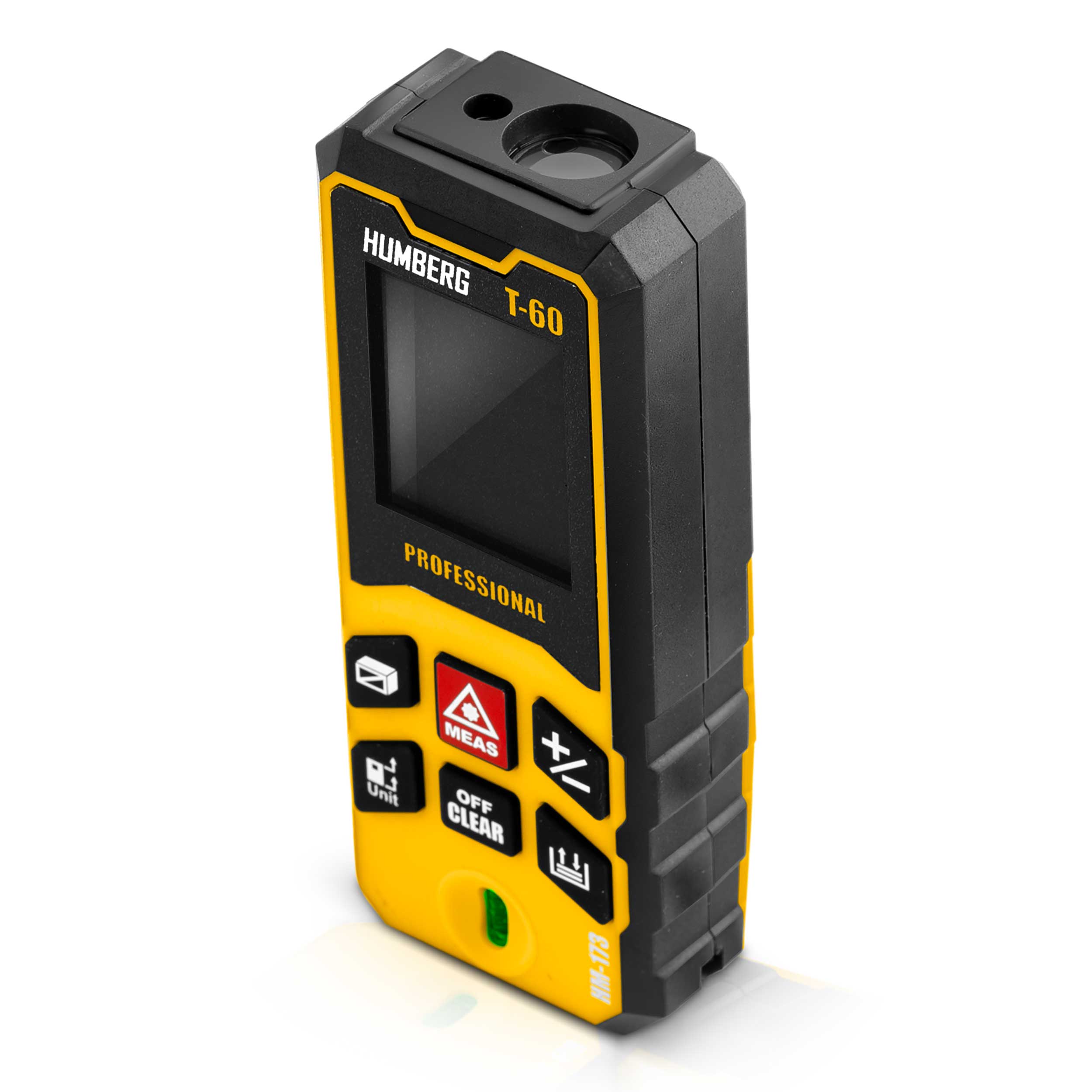 LASER RANGEFINDER >>60m<< DIGITAL PROTRACTOR LEVEL METER HUMBERG Packaging status original