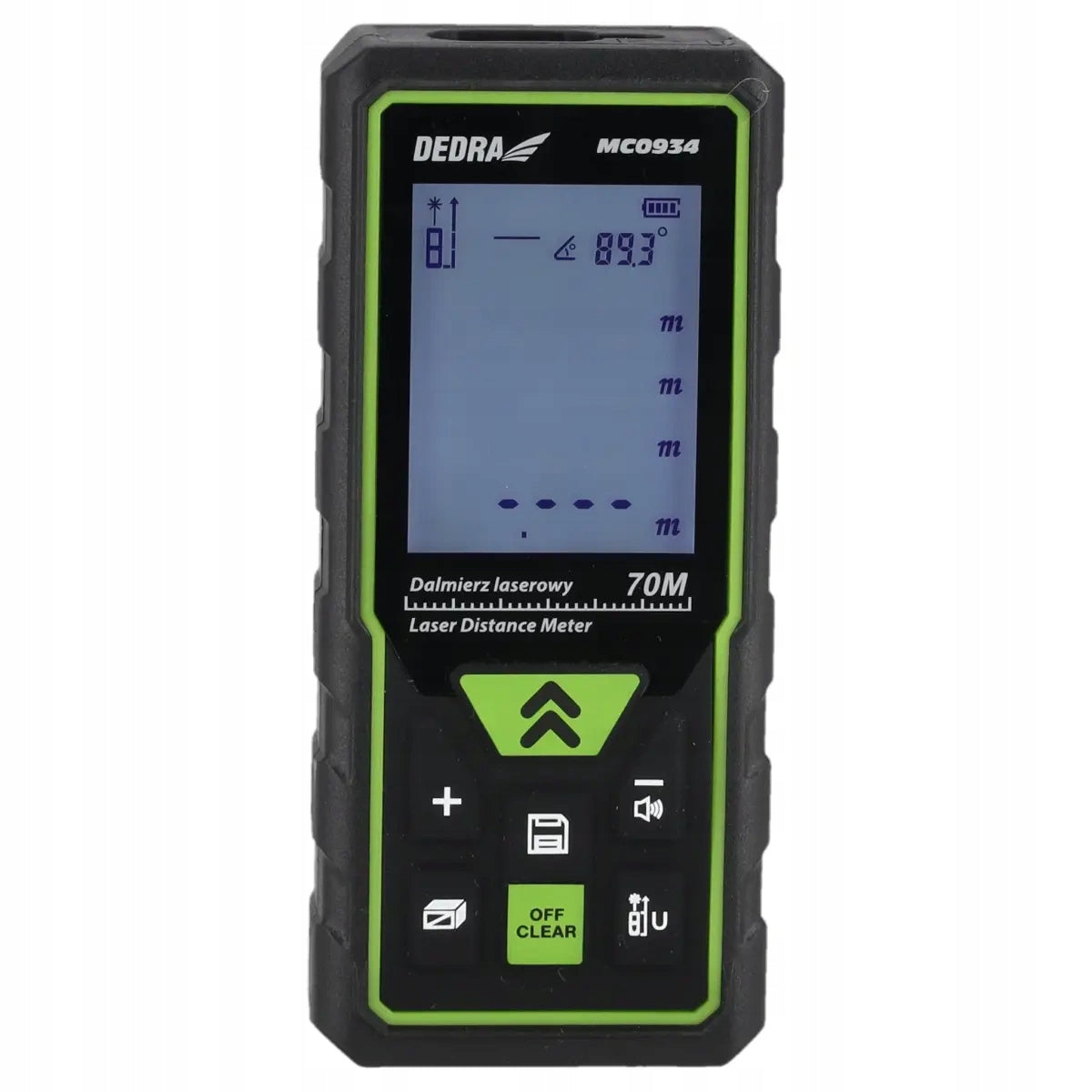 LASER RANGEFINDER 70M MC0934 DEDRA Protection rating IP54