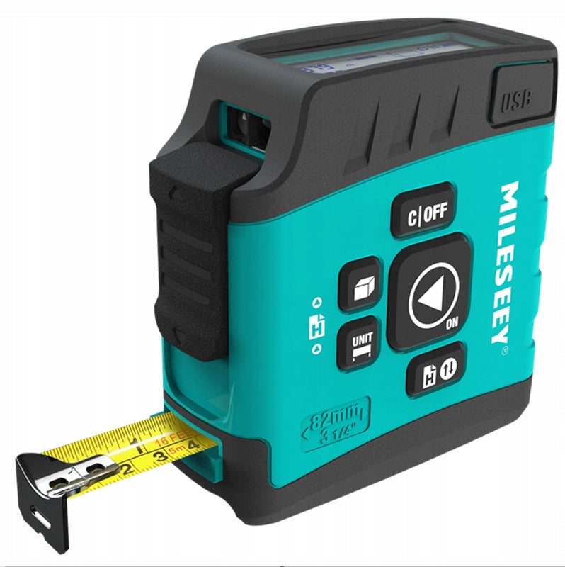 LASER RANGEFINDER APPLICATION TEL 40m BT LCD MEASURE 5m MEASURING FUNCTIONS USBC Manufacturer code DT20