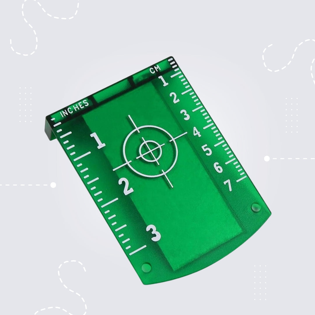 LASER TARGETING DISC GREEN DIAL FOR MAGNETIC LEVEL Model Green
