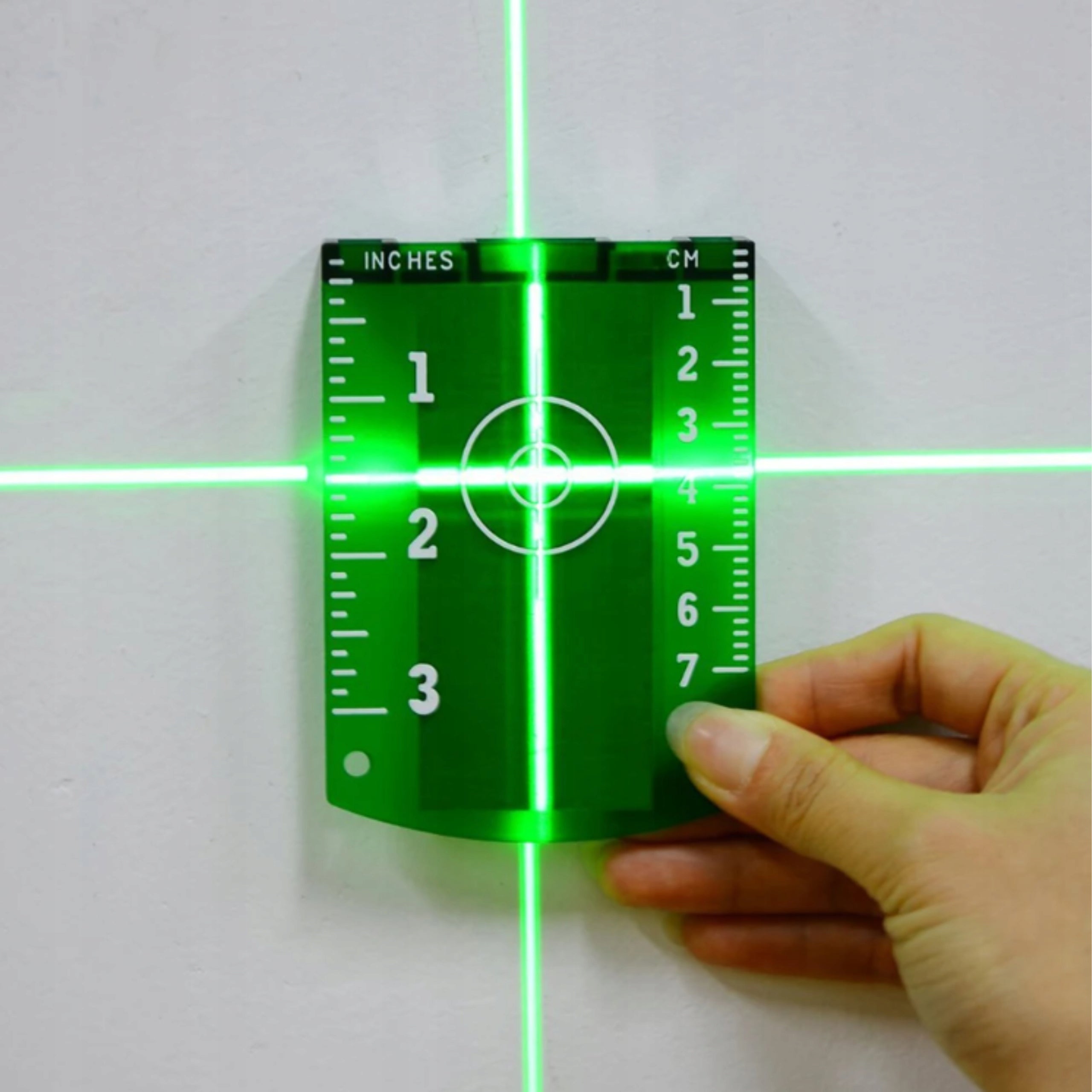 LASER TARGETING DISC GREEN PLATE FOR LASER LEVEL MAGNET Manufacturer code TP-001-Green