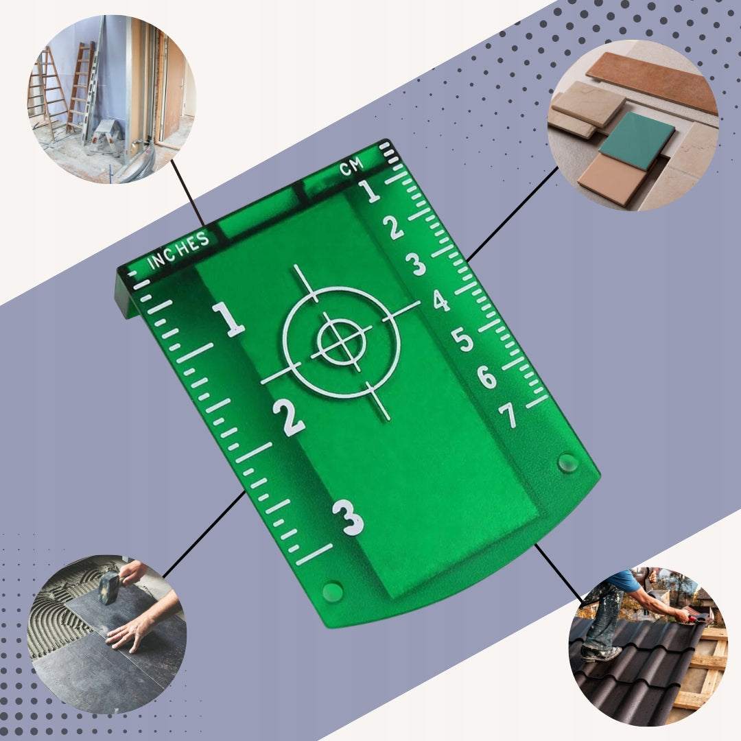 LASER TARGETING DISC GREEN PLATE FOR LASER LEVEL MAGNET Weight 0.1 kg