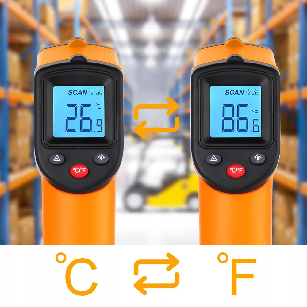 LASER THERMOMETER NON-CONTACT METER IDEAL FOR COOKING AND GRILLING Medical device no