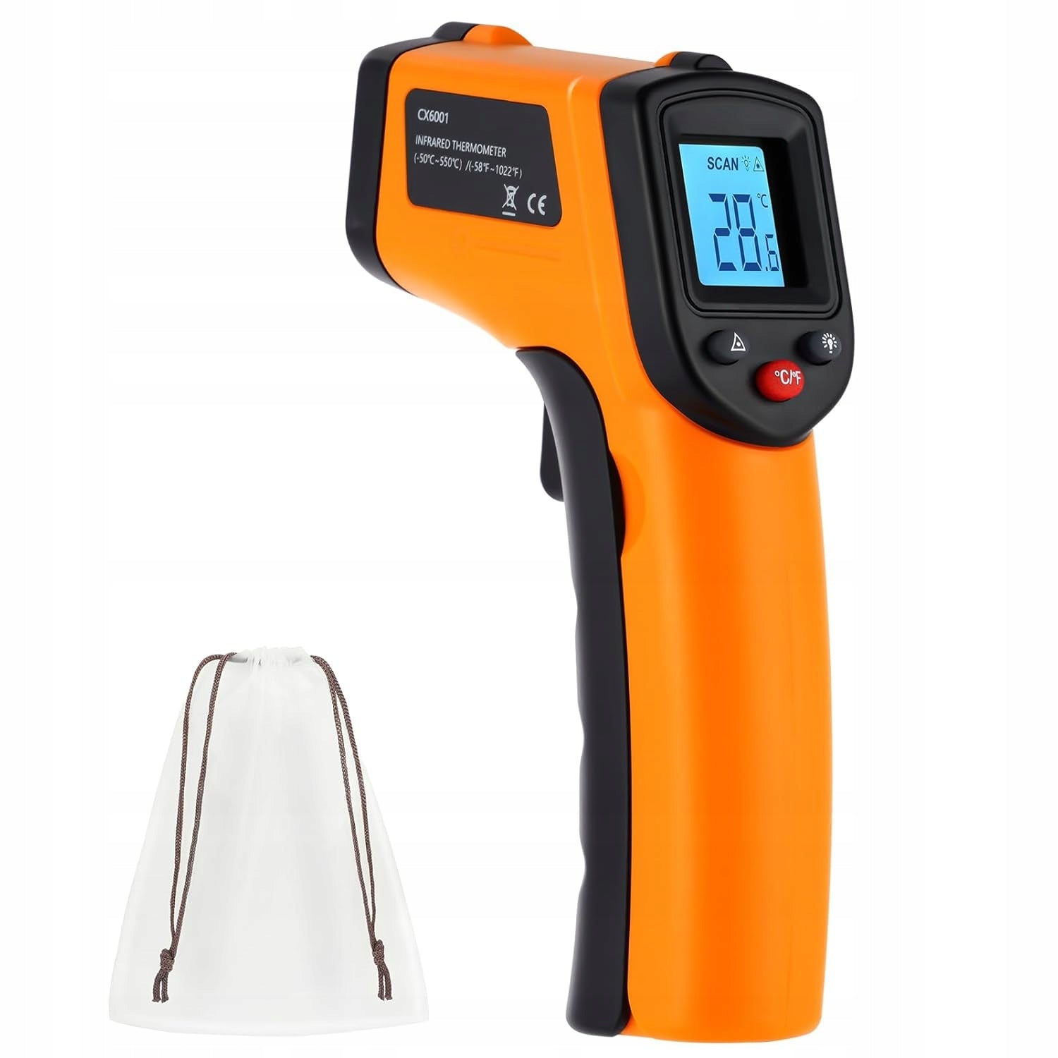 LASER THERMOMETER NON-CONTACT METER IDEAL FOR COOKING AND GRILLING