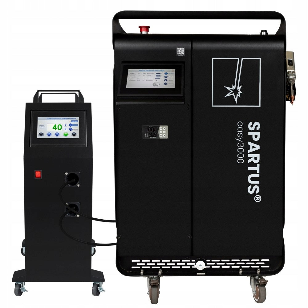 LASER WELDING MACHINE CLEANING Easy 3000 DOUBLE WIRE FEEDER SPARTUS Brand Spartus