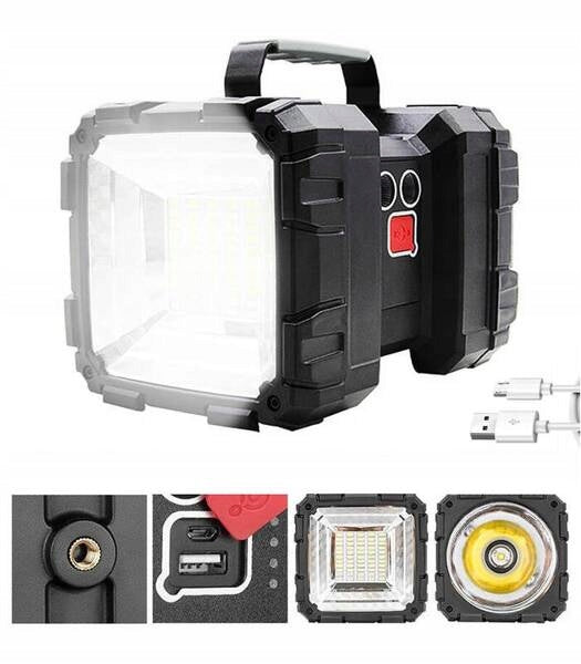 Gordon LED wiederaufladbare Taschenlampe wasserdicht 