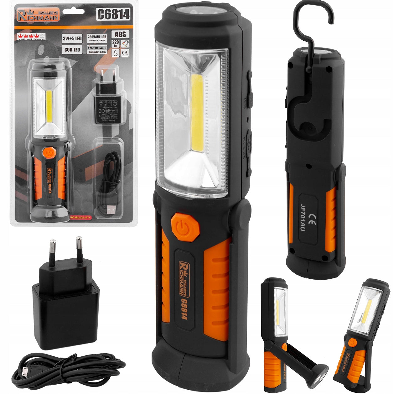 Taschenlampe Richmann, 5 LEDs 