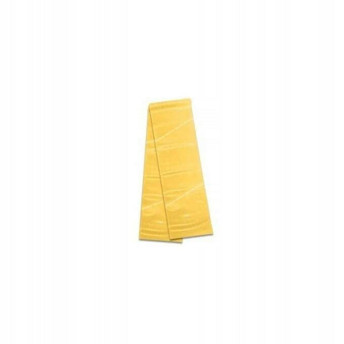 LATEX TAPE FOR EXERCISE 2,5M - YELLOW (WEAK RESISTANCE)