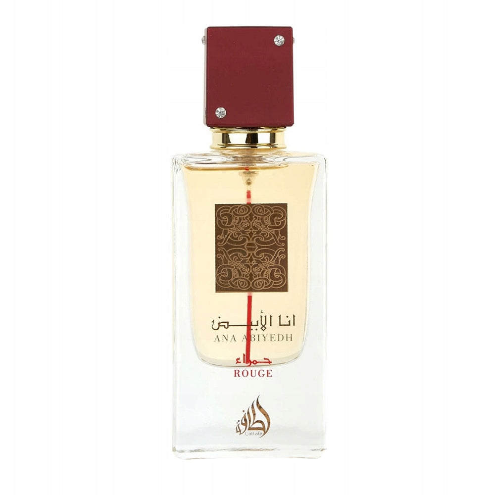 LATTAFA Ana Abiyedh Rouge Perfumed Water for Women Perfume EDP 60ml Packaging status original