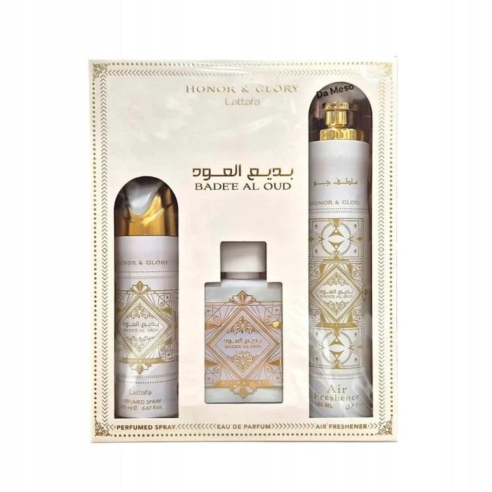 LATTAFA Eau de Parfum 100ml+ deodorant 200ml+ air freshener 300ml