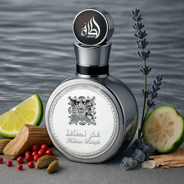 LATTAFA Fakhar Platin Perfumed Water Fragrance UNISEX EDP 100ml Brand Lattafa