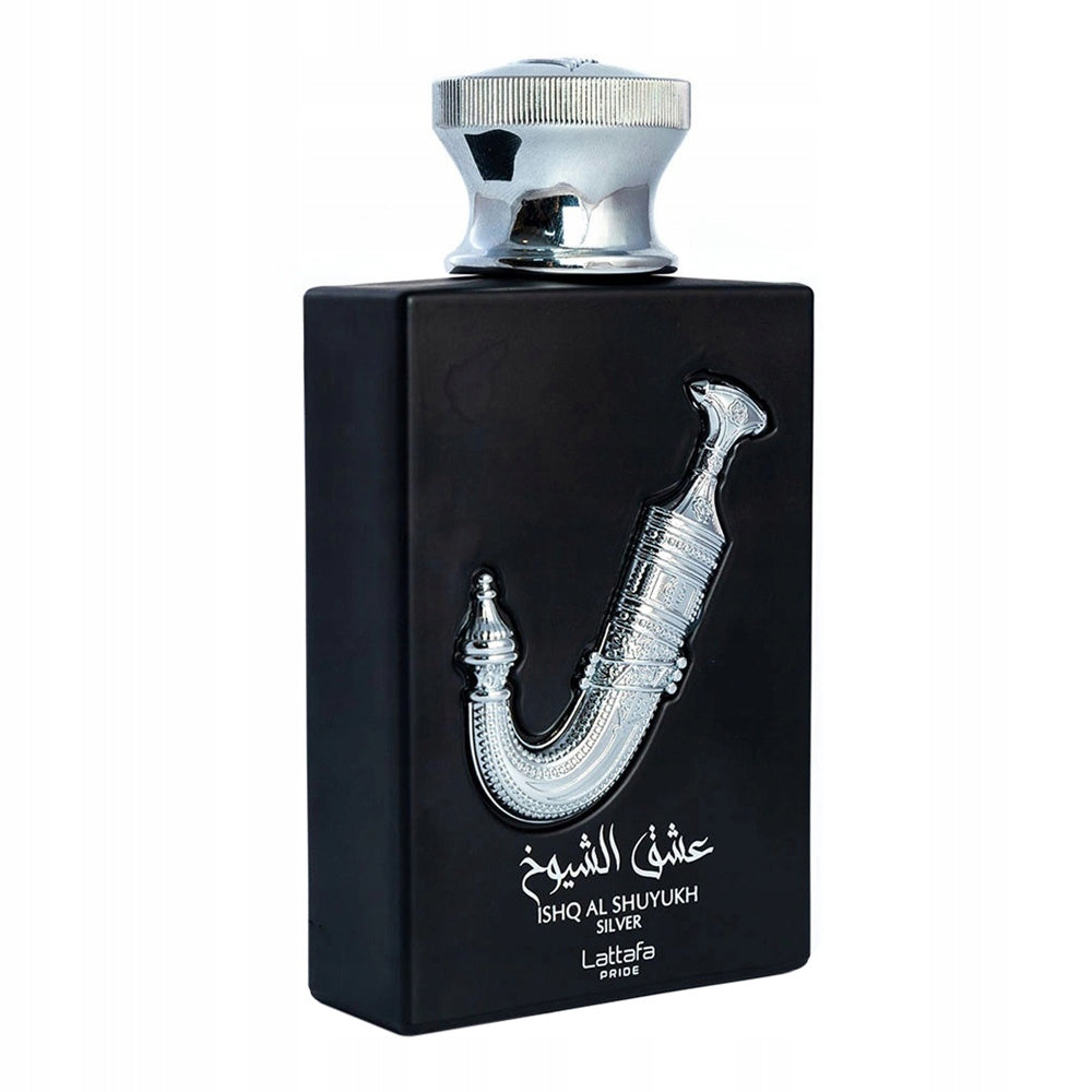 LATTAFA Ishq Al Shuyukh Silver Arabic Eau de Parfum unisex EDP 100ml Packaging status original