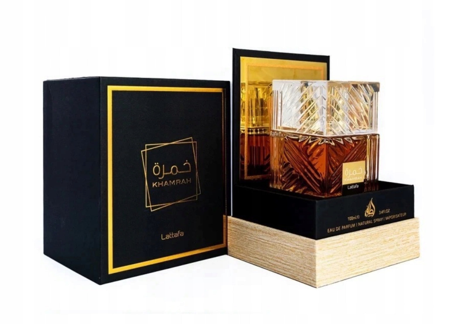 LATTAFA KHAMRAH 100ML EDP PERFUME ARABIC EAU DE PARFUM Packaging status original