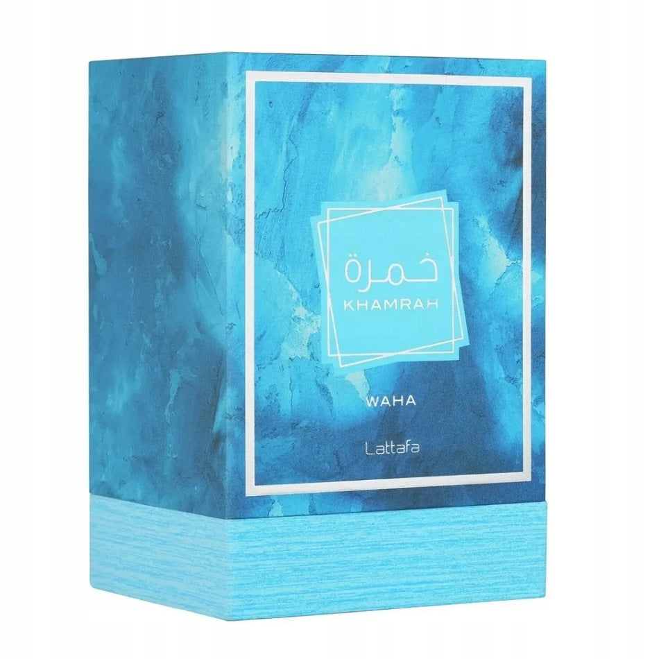 LATTAFA Khamrah Waha Eau de Parfum 100ml Packaging status original