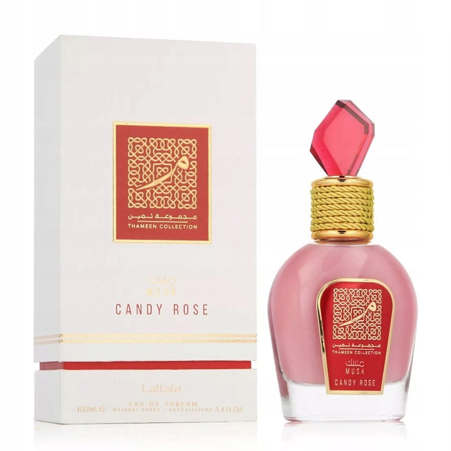 LATTAFA Musk Candy Rose Perfumed Water Fragrance UNISEX EDP 100ml