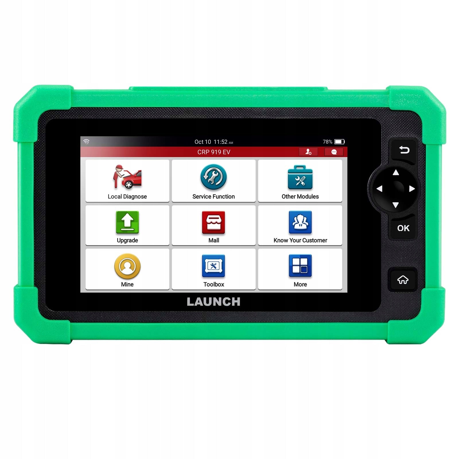 LAUNCH CRP919EV scanner - 43 service functions for electric vehicles Manufacturer code KSP58