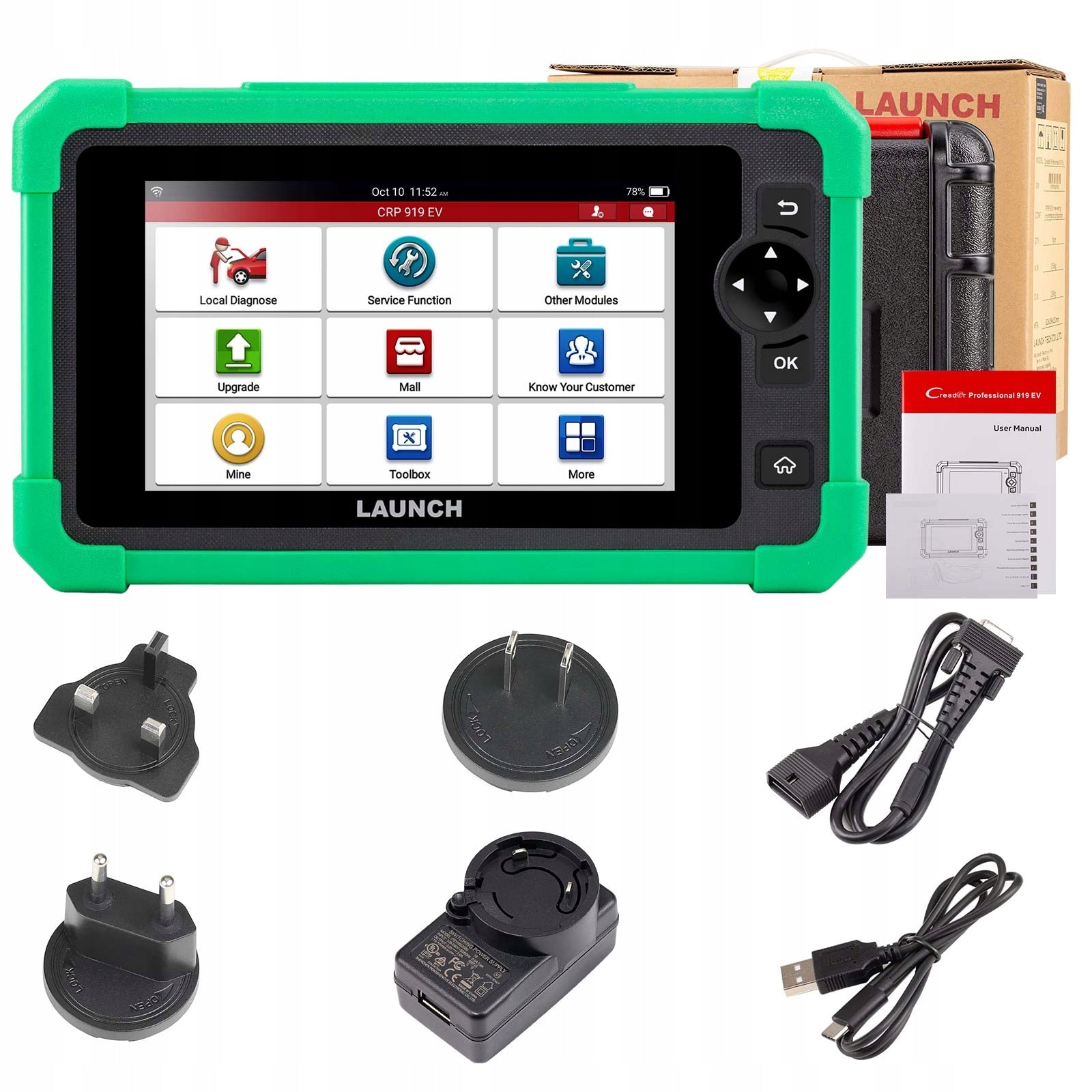 LAUNCH CRP919EV scanner - 43 service functions for electric vehicles
