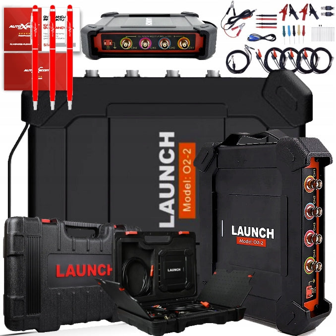 LAUNCH X-431 O2-2 Scope Box Digital 4-Channel Oscilloscope - 4 CHANNEL Manufacturer code X-431 O2-2 Scopebox 100MHz 4 kanały