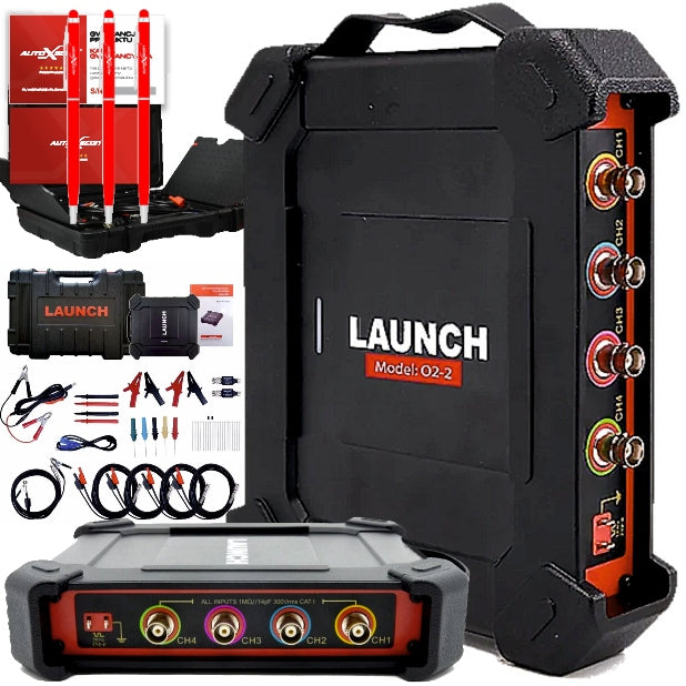 LAUNCH X-431 O2-2 Scope Box Digital 4-Channel Oscilloscope - 4 CHANNEL