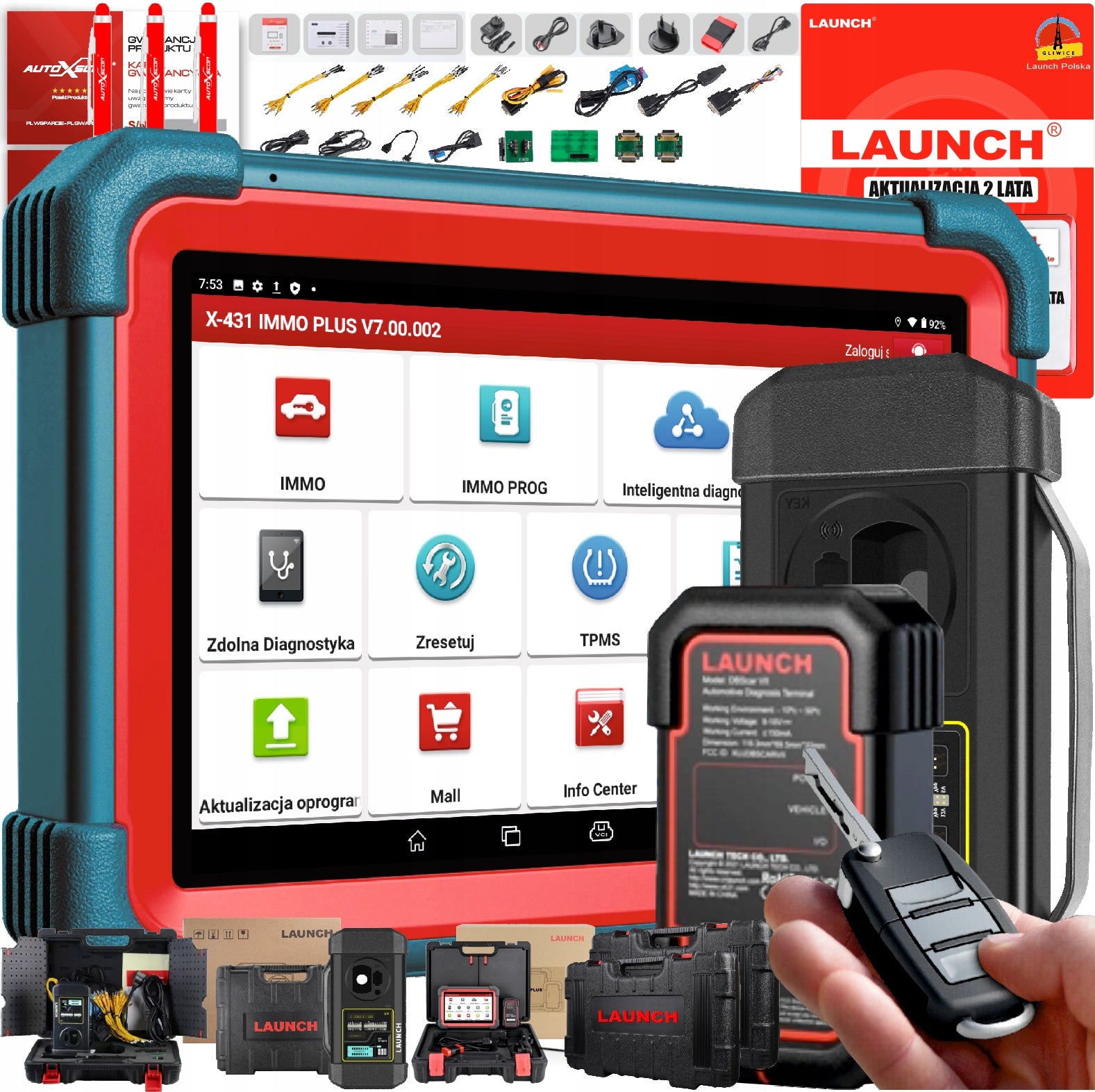 LAUNCH X431 IMMO PLUS+XPROG DoiP CANFD 23r version Brand Launch