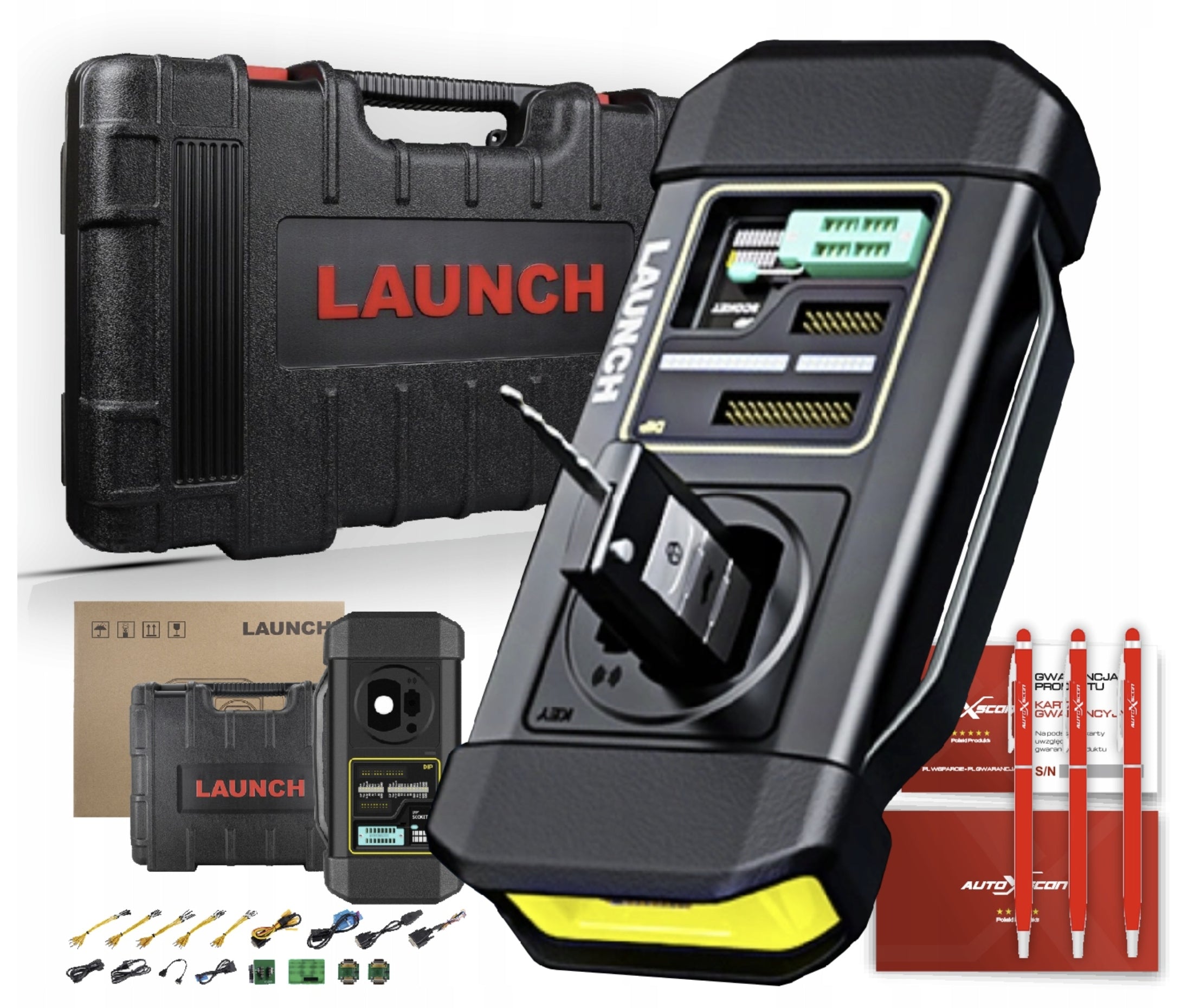 LAUNCH X431 IMMO PLUS+XPROG DoiP CANFD 23r version Manufacturer code IMMO PLUS PRO