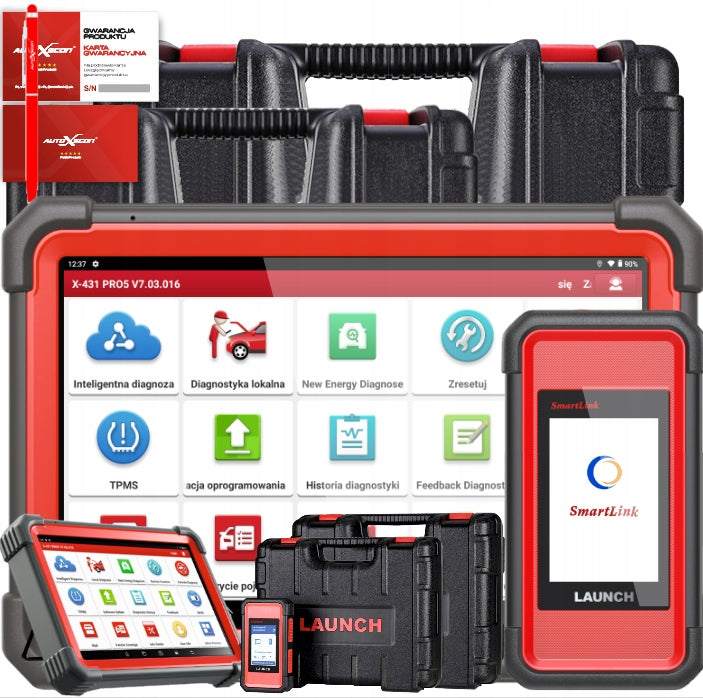 LAUNCH X431 PRO5 DealerPolski J2534 PassThrue DoIP