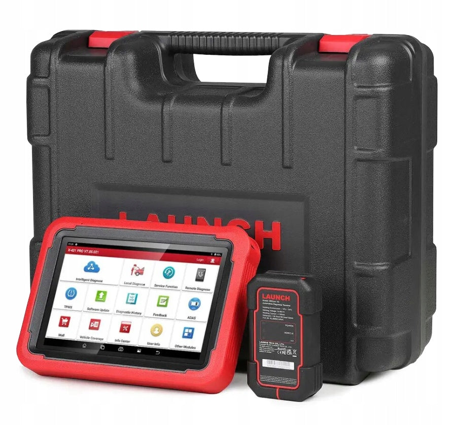 LAUNCH X431 PROS V 5.0 + 2 suitcaseS NEW MODEL RED 25r JPL 2 YEARS ACT Brand no brand