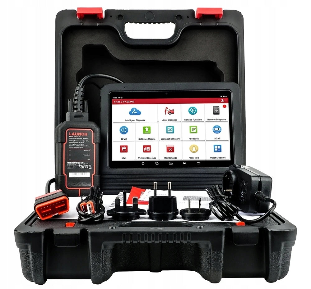 LAUNCH X431 Pro V5.0 CanFD DoiP + CABLES NEW MODEL 2026 Polish 24UP Brand Launch