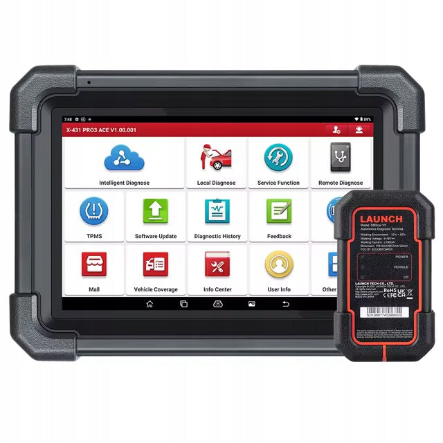 LAUNCH X431 Pro3 ACE 10 inch CanFD DoiP + CABLES 2026 NEW MODEL 2025 j.PL Brand Launch