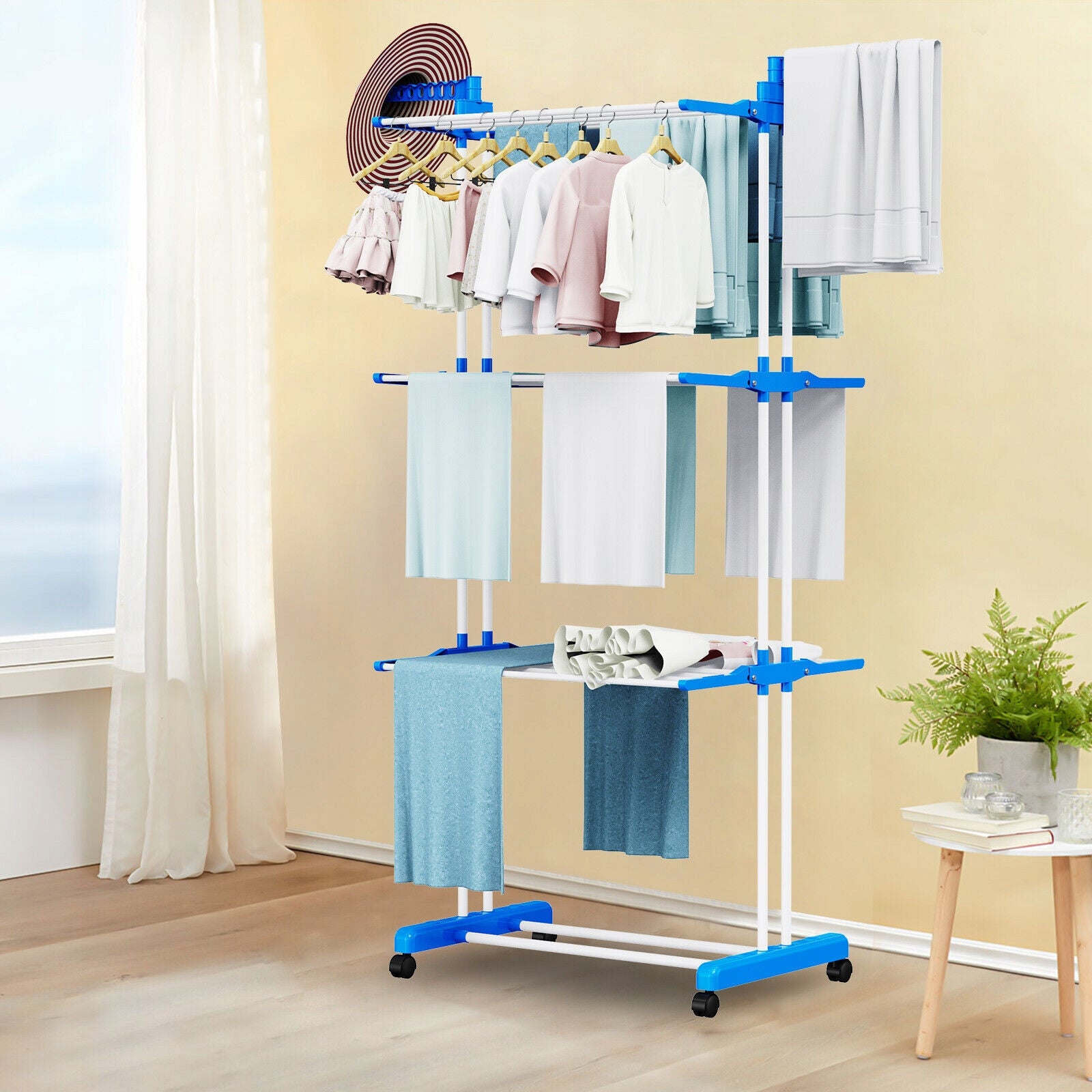 LAUNDRY AND CLOTHES DRYER STANDING FOLDING XXL LARGE Packaging status original