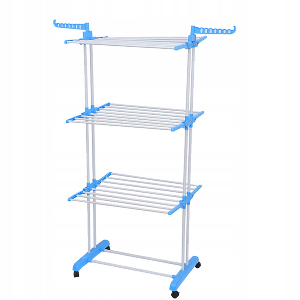 LAUNDRY AND CLOTHES DRYER STANDING FOLDING XXL LARGE Total height 173 cm