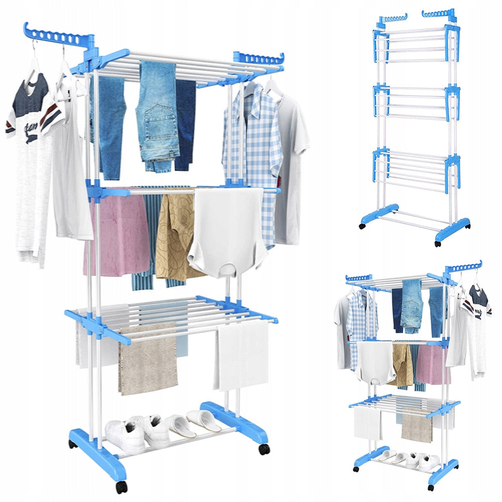 LAUNDRY AND CLOTHES DRYER STANDING FOLDING XXL LARGE
