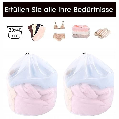 LAUNDRY BAGS REUSABLE UNDERWEAR NET 40X30 CM 2 PCS. Manufacturer code SWC5908151479193