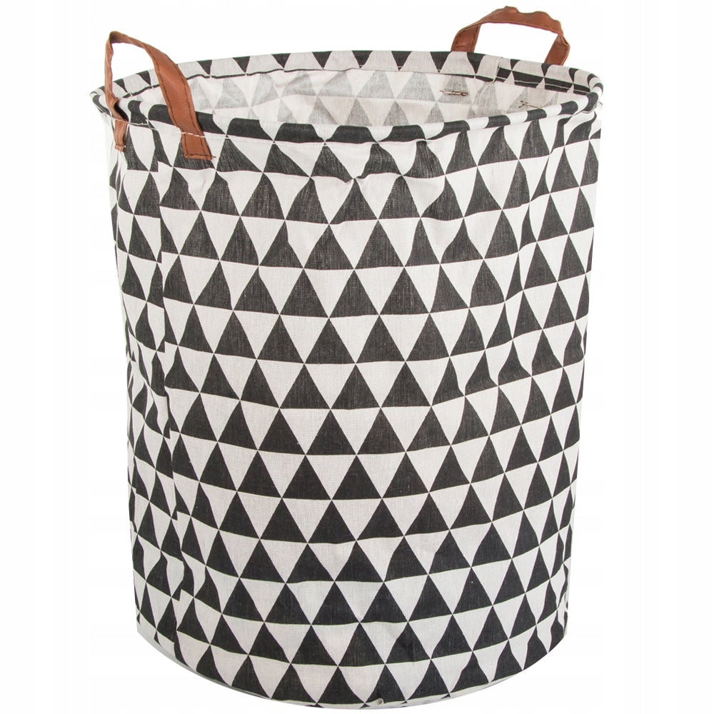 LAUNDRY BASKET TOYS BLOCKS CONTAINER LARGE XL ROUND FOR BATHROOM