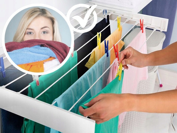 LAUNDRY DRYER BALCONY CLOTHES LARGE FOLDING Kind Balcony