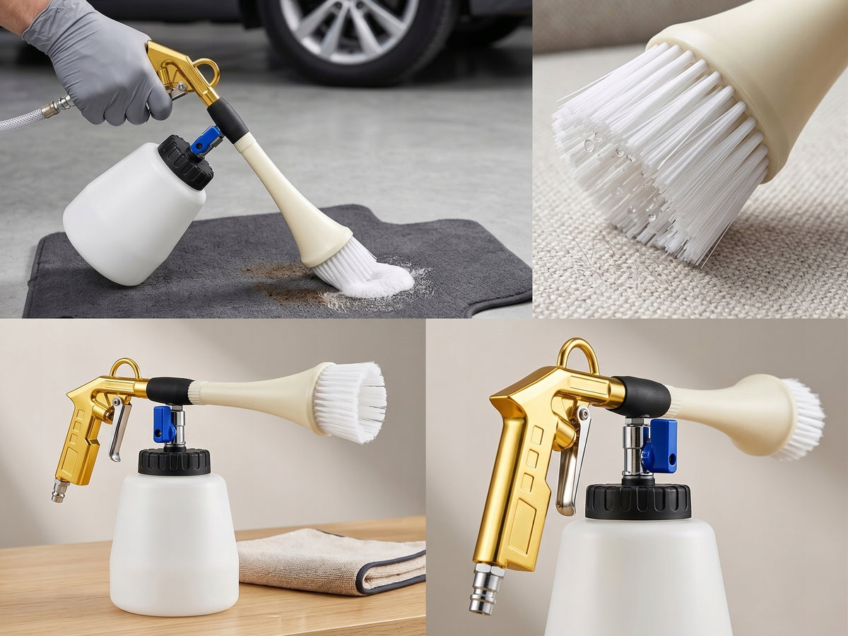 LAUNDRY GUN CLEANING UPHOLSTERY PNEUMANTICAL WASHING 2 tips Manufacturer's catalog number V01062