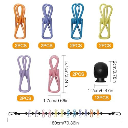 LAUNDRY LINE TRAVEL FLEXIBLE STRETCHED 3 6M HIKING DECORATION Manufacturer code Nieoznaczona