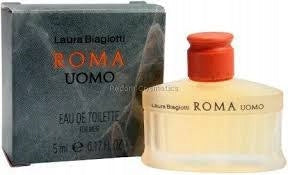 LAURA BIAGIOTTI - ROMA UOMO EDT 5 ML MINIATURE