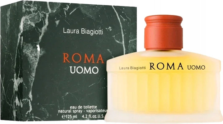 LAURA BIAGIOTTI Roma Uomo Eau de toilette for men EDT 125ml